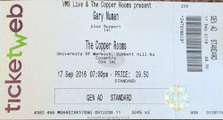 Coventry Ticket 2016